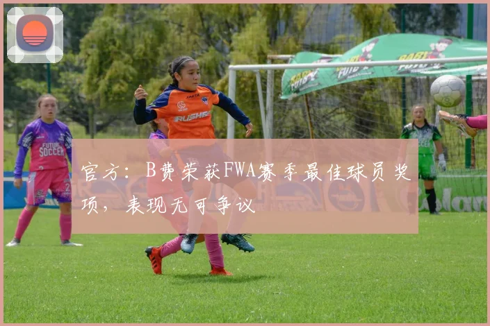 官方：B费荣获FWA赛季最佳球员奖项，表现无可争议